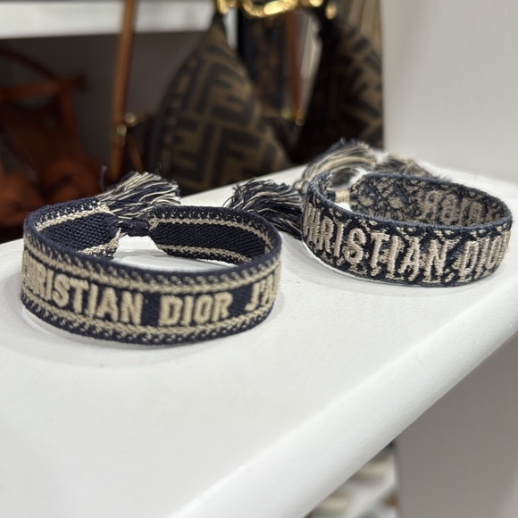 Christian Dior Bracelet Set - Navy